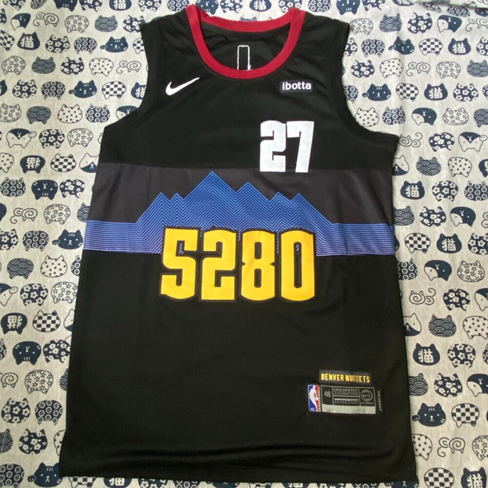Nike Denver Nuggets Murray No.27 Black Jersey